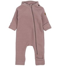 Mikk-Line Pramsuit w. Hood - Wool - Twilight Mauve