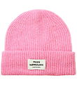 Mads Nørgaard Beanie - Wool/Acrylic - Tosca Anju - Fuchsia Pink