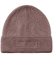 Mini A Ture Beanie - Wool - MatBoje - Peppercorn Plum