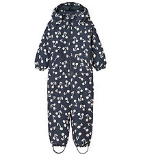 Liewood Snowsuit - PE - Maddy - Cherry Blossom/Classic Navy