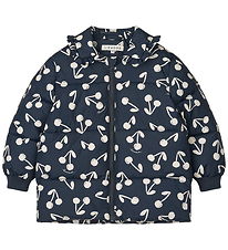 Liewood Puffer Jacket - Anemone - Cherry Blossom/Classic Navy