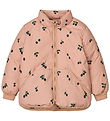 Liewood Puffer Jacket - Brantley - Berry/Pale Tuscany