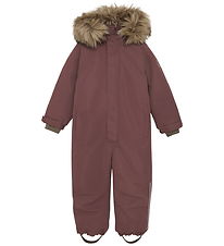 En Fant Schneeanzug - Gefälscht - Rose Taupe