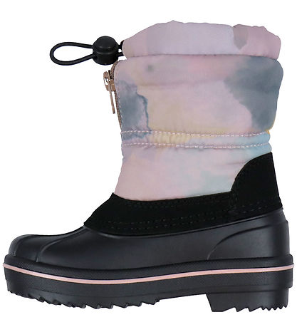 Color Kids Winter Boots - Wool - Woodrose w. Print