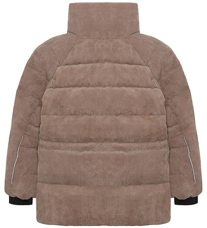 Color Kids Puffer Jacket - Corduroy - String - Fossil