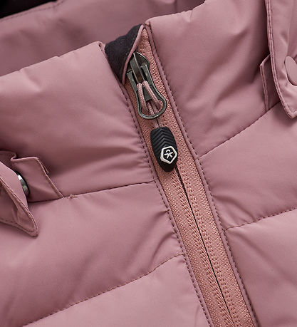 Color Kids Puffer Jacket - Quilt - Woodrose