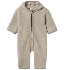 Wheat Strampler - Wollfleece - Ata - Khaki Melange