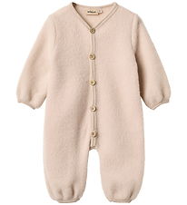 Wheat Jumpsuit - Wool fleece - Levi - Pale Lilac
