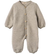 Wheat Jumpsuit - Wool fleece - Levi - Khaki Melange