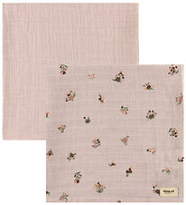 Wheat Muslin Cloths - 2-Pack - 65x65 cm - Muslin Kaja - Soft Lil