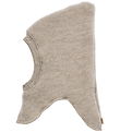 Wheat Balaclava - Wool fleece - Single Layer - Eli - Khaki Melan