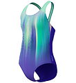 Speedo Sundföt - Digi Placement Splashback - Grænt/Fjólublátt