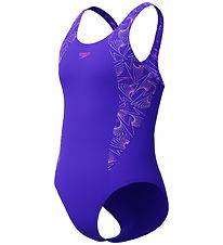 Speedo Badedrakt - HyperBoom SPlice Muscleback - Lilla/Rosa