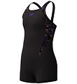 Speedo Swimsuit - HyperBoom SPlice Legsuit - Black/Peach