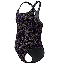 Speedo Badedragt - HyperBoom Allover Medalist - Sort/Fersken