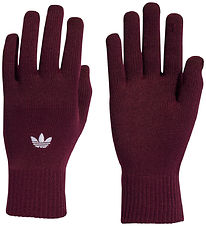 adidas Originals Gloves - Knitted - Adicolor GL - Maroon