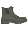 Woden Rubber Boots w. Lining - Liv Warm Waterproof - Dark Olive