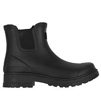 Woden Rubber Boots w. Lining - Liv Warm Waterproof - Black