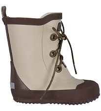 CeLaVi Rubber Boots w. Lining - Wellies - White Pepper