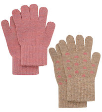CeLaVi Gloves - Wool/Nylon - 2-Pack - Brick Dust