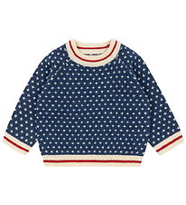 Konges Sløjd Blouse - Wool - Knitted - Billi - Blue