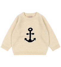 Konges Sløjd Blouse - Wool - Knitted - Anchor - Sailor