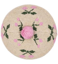 Konges Sløjd Beanie - Beret - Wool - Belou - Cherry