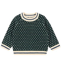Konges Sløjd Blouse - Wool - Knitted - Billi - Green