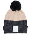 Minymo Beanie w. Fleece - Wool/Acrylic - Tap Shoe w. Pom-Pom