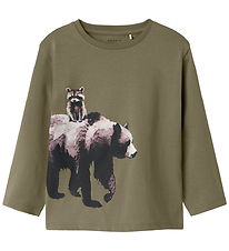 Name It Blouse - NmmOris - Mermaid w. Animal