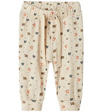 Name It Trousers - NbmOforest - Peyote Melange w. Animals