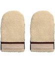 KongWalther Pram Gloves - Østerbro - Teddy Cream Blocking