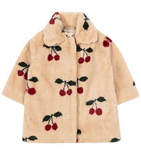 Konges Sløjd Jacke - Fuzzie Coat - Ma Grande Cerise