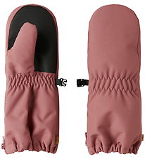 Lil' Atelier Mittens - NmfLasnow10 - Withered Rose w. Zipper