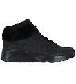 Skechers Shoes - Uno Lite Cozy Leopard - Black