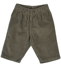 Pantalon en Velours Côtelé Müsli - Deep Green