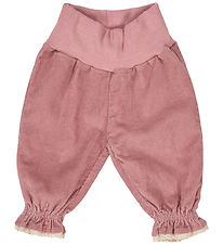 Pantalon en Velours Côtelé Müsli - Nostalgie Rose