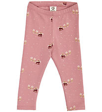 Müsli Leggings - Jól - Fortíðarþrá Rose/Cabernet/Hárnæring Crea