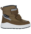 Color Kids Winter Boots - w. Velcro - Nuthatch