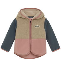 Color Kids Fleece Jacket - Baby Teddy - Woodrose