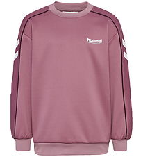 Hummel Blouse - hmlJR Performance - Interlock Crewneck - Mauve