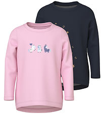 Name It Blouses - NmfVix - 2-Pack - Sweet Dreams/Navy Blazer/Sta
