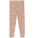 Konges Sløjd Leggings - Rib - Nia - Ruby Rose w. Pointelle
