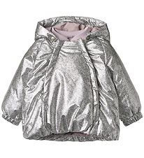 Wheat Puffer Jacket - Morning - Silver Flower Meadow