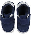 Melton Soft Sole Leather Shoes - Noos Running Slippers - Marine