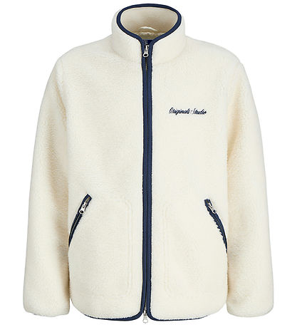 Jack & Jones Fleece Jacket - Teddy - JorNorrebro - Cloud Dancer/
