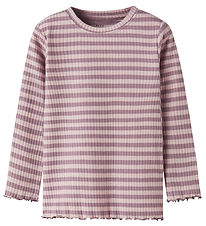 Name It Blouse - Rib - NmfVemma - Toadstool/Burnished Lilac