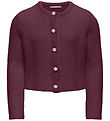 Kids Only Cardigan - Knitted - Noos - KogPiumo - Mauve Wine
