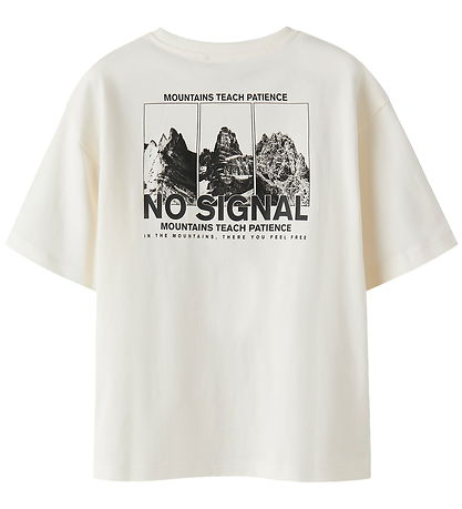 Name It T-shirt - NkmOllie - Cloud Dancer