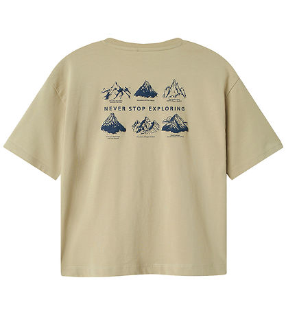 Name It T-shirt - NkmOllie - Iceland Fossil